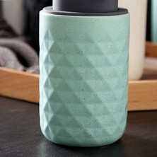 Yaci Shop STIL19 Tarzı 400 ml Basit Seramik Köpük Şişe Itme Tipi Iskandinav Tarzı Köpük El Sabunu Dispenseri Şişe Temizleyici Taşınabilir Sıvı Alt Şişe (Yurt Dışından)