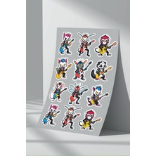 Stickermarket Sevimli Kahramanlar Sticker Seti (18)