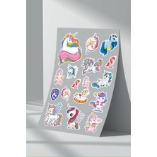 Stickermarket Unicorn Sticker Seti (5)