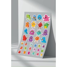 Stickermarket Sevimli Kahramanlar Sticker Seti (16)