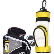 GongtuShop Mavi Stil Golf Topu Çantası Taşınabilir Golf Topu Saklama Çantası 3 Golf Topları Için Dayanıklı Golf Bel Çantası Asılı Golf Depolama Golf Sevgilisi (Yurt Dışından)