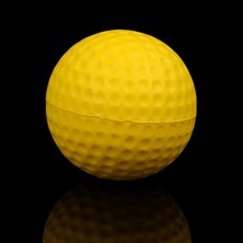 GongtuShop Sarı Stil Sarı Köpük Golf Topu Golf Eğitimi Yumuşak Köpük Topları Uygulama Topu (Yurt Dışından)