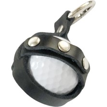 GongtuShop Siyah Stil Mini Taşınabilir Golf Topu Saklama Çantası Suni Deri Dayanıklı Golf Topu Kol Depolama Kılıfı Açık Golf Spor Aksesuarı (Yurt Dışından)