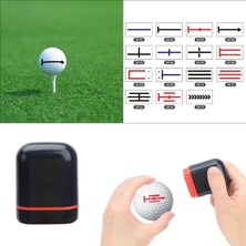 GongtuShop SG03 Tarzı Golf Topları Çizgi Yapma Aracı Golf Topları Çizgi Hizalama Aracı Topları Yol Ok Işareti Topları Tanımlayıcı Için Çizgi Stamper Salıncak (Yurt Dışından)