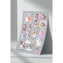 Stickermarket Unicorn Sticker Seti (2)