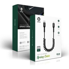 Green Lion Yaylı Kablo Type-C'den Lightning'e 1.5m Pd 20W