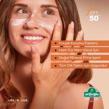 Arifoğlu Organik Sunscreen Spf 50 Güneş Kremi 150 ml