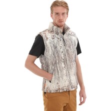 Timberland TB0A5VBWDA41 Timberland Aop Vest Erkek Yelek Beyaz