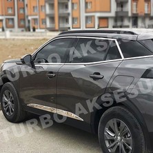 Ehiltek Peugeot 2008 Krom Yan Kapı Çıtası 4 Parça 2019 ve Sonrası