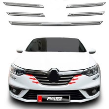 Ehiltek Renault Megane 4 Krom Ön Panjur 5 Parça 2016-2020 Arası