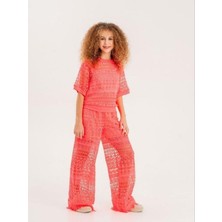 Zekids Kız Çocuk Dantel Pantolon
