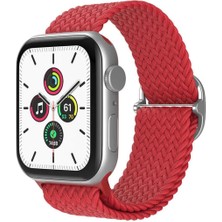 Koodmax Apple Watch Uyumlu Ultra Solo Loop Hasır Örgü Tokalı Kordon 42 44 45 49MM