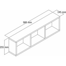 SVR Design Svr Duvar Rafı