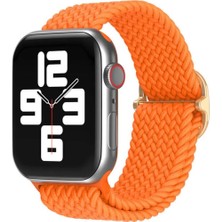Koodmax Apple Watch Uyumlu Ultra Solo Loop Hasır Örgü Tokalı Kordon 42 44 45 49MM