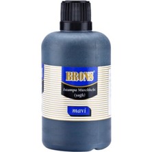 Brons BR 329 Istampa Mürekkebi 50 cc Mavi 12'li