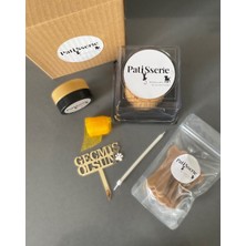 Patisserie Store Köpekler Için Geçmiş Olsun Pastası/ Özel Tasarım Pati Pleksili Pasta