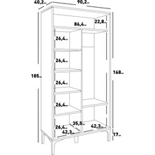Venatto Massimo Wood PORTMANTO(MDF)