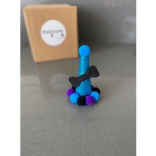 Patisserie Store Köpekler Için Doğum Günü Seti- Blue Paw Kit- Pasta, Tasarım Pasta Süsü ,doğum Günü Şapkası