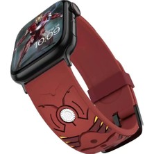 MobaxAksesuar Apple Watch 44/45/46/49mm Kordon 3D Tasarımlı Marvels Karakterli Band 2/3/4/5/6/se/7/8/9/10/11/ultra