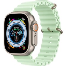 Koodmax Apple Watch Uyumlu Ultra Ocean Loop Tokalı Kayış Kordon 38 40 41MM