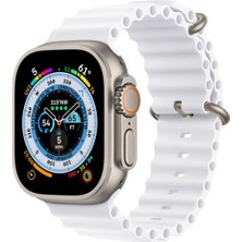 Koodmax Apple Watch Uyumlu Ultra Ocean Loop Tokalı Kayış Kordon 38 40 41MM