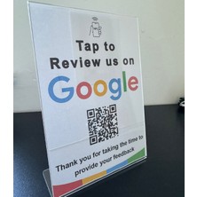 Aktap NFC Google Review Stand English