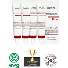 RAVIEL Koyu Lekeler Için Panthenol Dark Spot Blemish Cream (4 Adet)