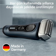 Braun Series 8 Elektrikli Tıraş Makinesi, Şarj Standı, Islak ve Kuru, 8513S, Gri