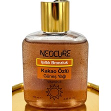 Neo Cure Neocure Işıltılı Bronzluk Havuç Özlü Güneş Yağı 100 ml + Kakao Özlü Güneş Yağı 100 ml