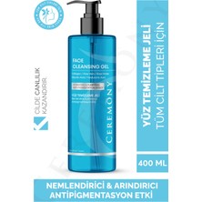 Ceremony Nemlendirici & Arındırıcı & Antipigmentasyon Etkili Yüz Temizleme Jeli 400 ml