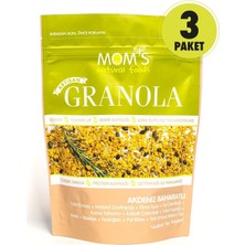 Mom's Natural Foods 3'lü Akdeniz Baharatlı granola