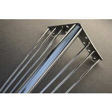 BafArt 72 cm Metal Tel Model Masa Ayağı 4 Adet