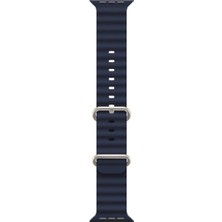 Koodmax Apple Watch Uyumlu Ultra Ocean Loop Tokalı Kayış Kordon 42 44 45 49MM