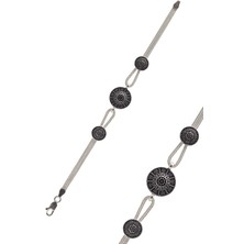 Midyat Nurtaş Gümüş Yöresel Model Mardin Hasırı 925 Ayar Gümüş Bileklik 201023211