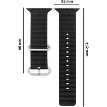 Koodmax Apple Watch Uyumlu Ultra Ocean Loop Tokalı Kayış Kordon 42 44 45 49MM