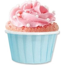 Parti Dükkanım Mavi Muffin Kek Kapsülü (25 Adet)