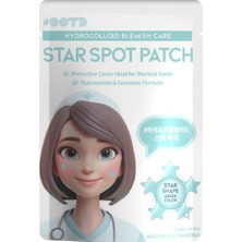 OOTD Star Spot Akne Patch Yeşil Renk