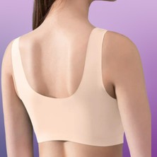 Dantel By Mls Dantel Balensiz Dikişsiz Bralet Gri