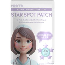 OOTD Star Spot Akne Patch Mor Renk