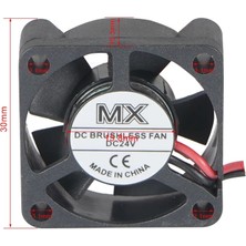 Domi Robot 24V Dc 3010 Fırçasız Axial Fan -Xh2 Konektör L.10CM