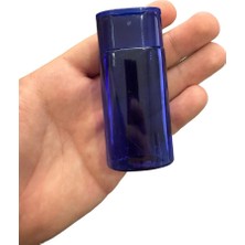 Koçak Ambalaj 50 ml Mavi Renk Şampuan Şişesi Transparan Mavi (100 Adet)