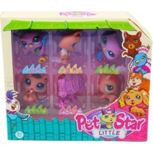Pet Star Miniş 6 Lı Figür Set - Kdr-3046a (Lisinya)
