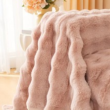 Baladi Home Kalın Peluş Klasik Kürklü Koltuk Örtüleri (1 Adet) Uçlu Koltuk Örtüsü Için Parça Ölçüsü 160 x 300 cm