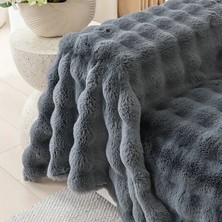 Baladi Home Kalın Peluş Klasik Kürklü Koltuk Örtüleri (1 Adet) Uçlu Koltuk Örtüsü Için Parça Ölçüsü 160 x 300 cm
