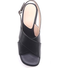 Nine West Carın 4fx Siyah Kadın Topuklu Sandalet