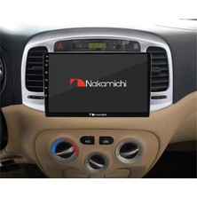 Nakamichi Hyundai Accent Era 2006-2011 Uyumlu Android Multimedya Navigasyon Sistemi 8 Ram 128GB Rom