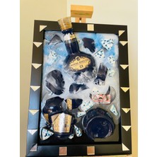 Design Shops Epoksi Tablo ( Royal Salute Whısky) Kırık Şişe Sanatı