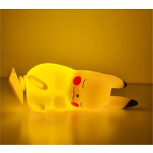 Elifeshop Pokemon Pikachu LED Işıklı Karakter Mod Gece Lambası Çocuk Odası Süsü Doğum Günü Hediyesi 1104