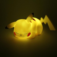 Elifeshop Pokemon Pikachu LED Işıklı Karakter Mod Gece Lambası Çocuk Odası Süsü Doğum Günü Hediyesi 1103