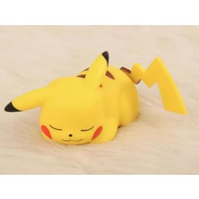 Elifeshop Pokemon Pikachu LED Işıklı Karakter Mod Gece Lambası Çocuk Odası Süsü Doğum Günü Hediyesi 1103